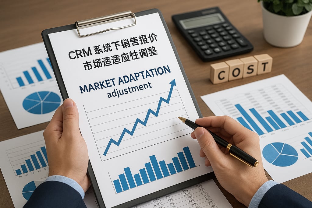 CRM 系统下销售报价的市场适应性调整
